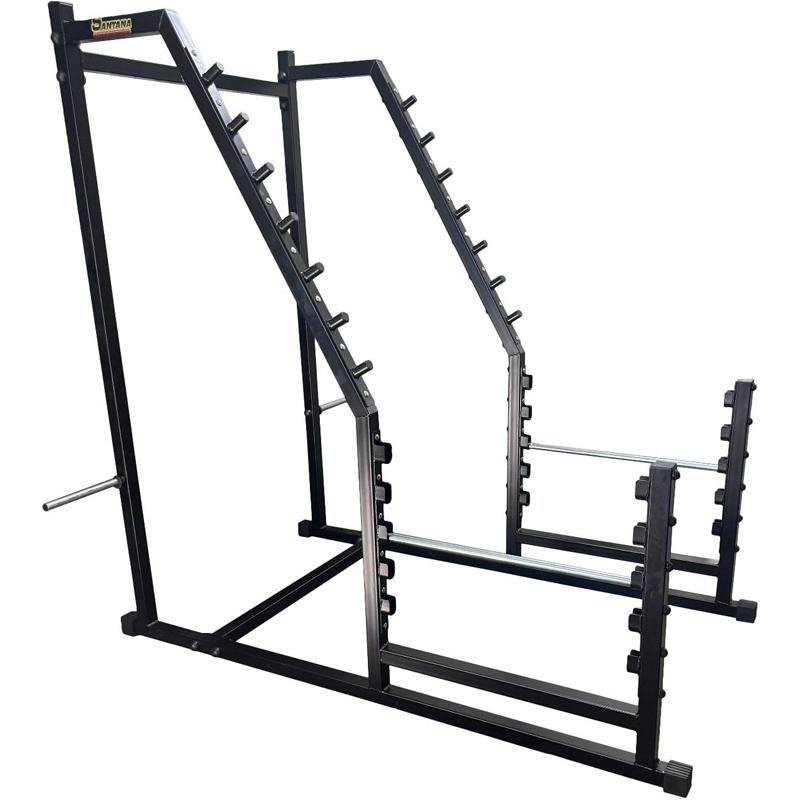 GAIOLA DE AGACHAMENTO COM REBAIXO