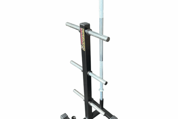 SUPORTE ANILHAS SIMPLES 6 PONTAS COM 2 BARRAS